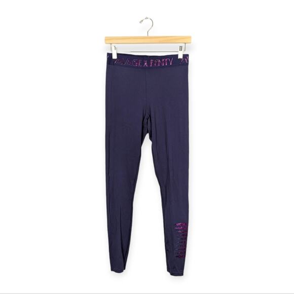 Savage X Fenty Violet Purple High Rise Leggings Size M - Picture 1 of 7